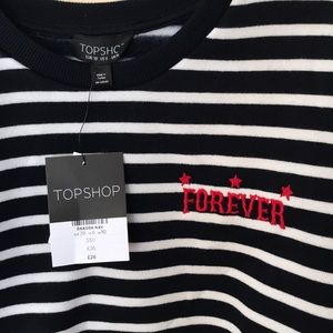 Topshop Forever Cropped Sweater